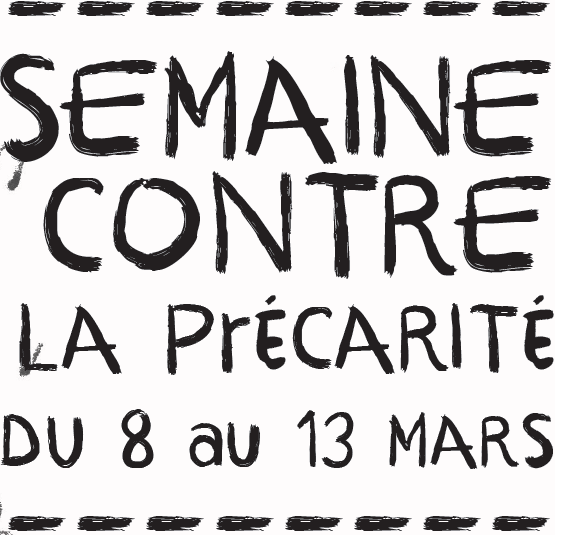 A Nantes, semaine contre la précarité du 09 au 13 mars